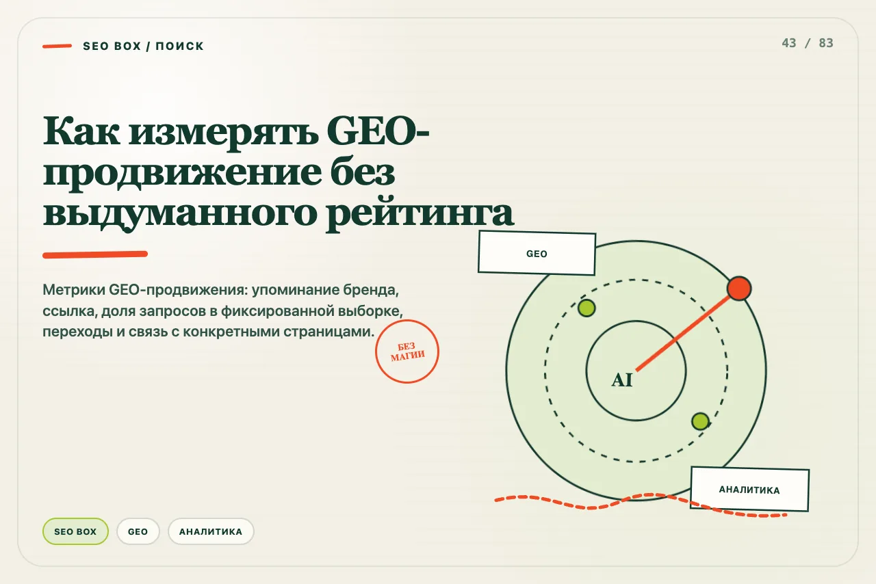 Линейка GEO-измерения разделяет упоминания, ссылки, переходы и обращения